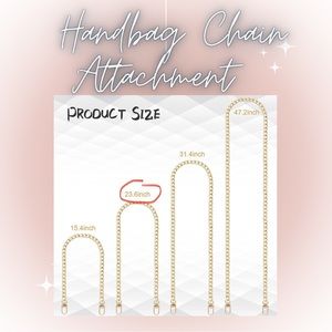 Handbag Chain Attachment Arm Clutch 23in